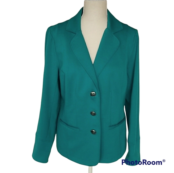 Linea by Louis Dell'Olio Jackets & Blazers - 1990s Vintage LINEA by Louis Dell'Olio Jacket with faux pockets